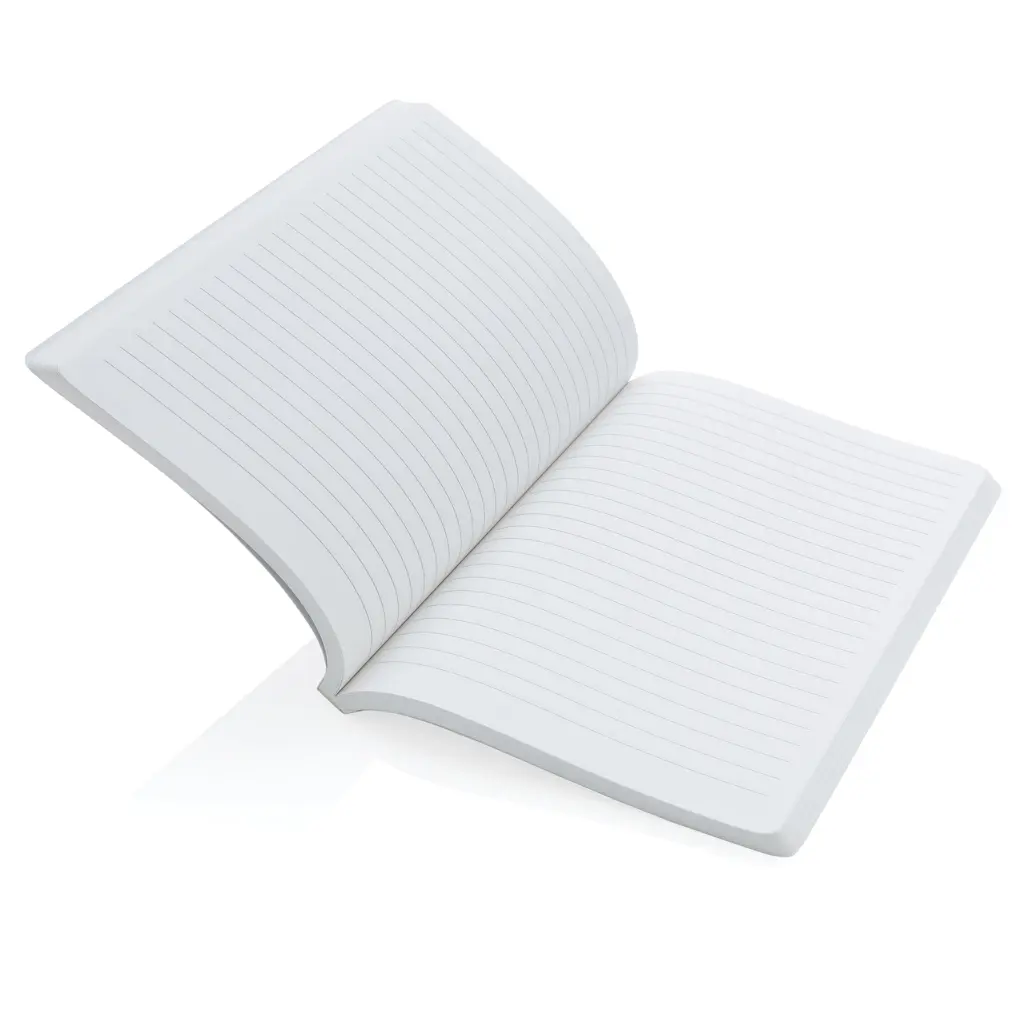 Rokovnik s mekim uvezom od kamenog papira A5 Impact P774.21 white-5
