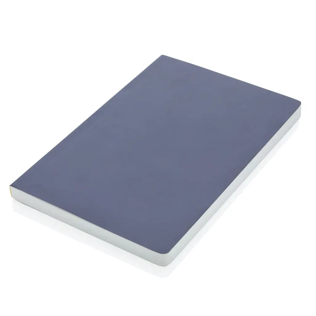 Rokovnik s mekim uvezom od kamenog papira A5 Impact P774.21 navy-4