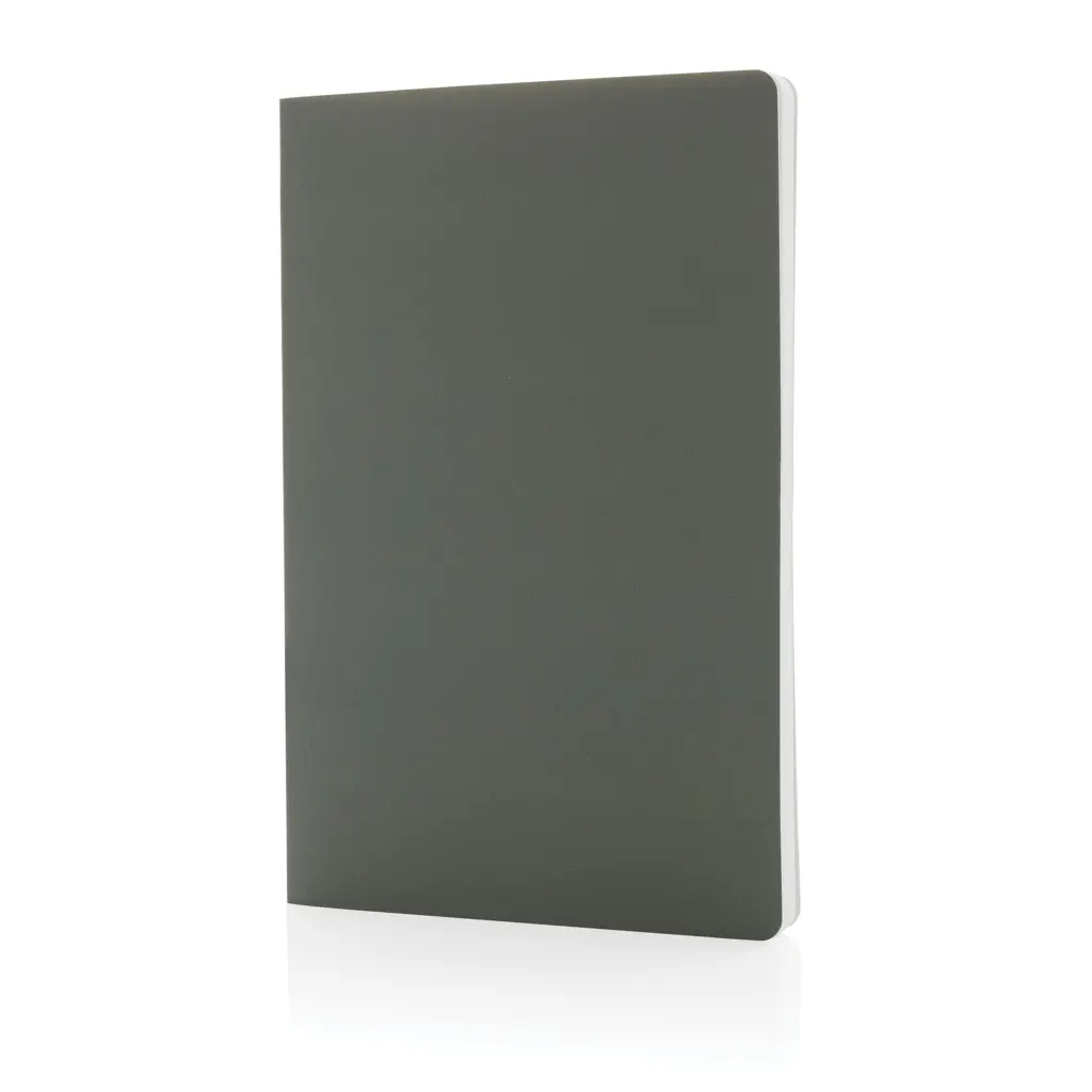 Rokovnik s mekim uvezom od kamenog papira A5 Impact P774.21 green-1