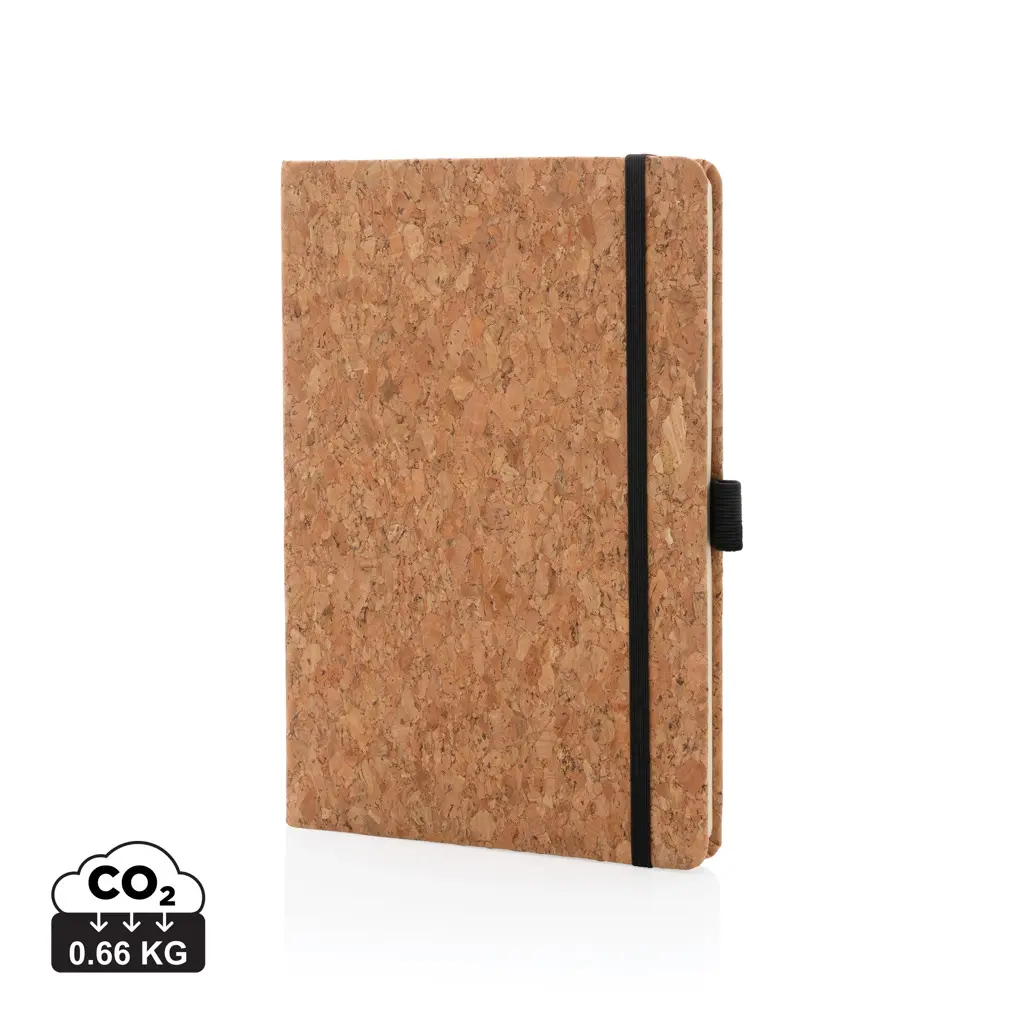 Rokovnik s tvrdim koricama od pluta A5 P774.24 brown-0
