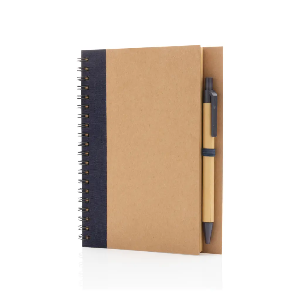 Rokovnik s olovkom Kraft spiralni P774.26 blue-1