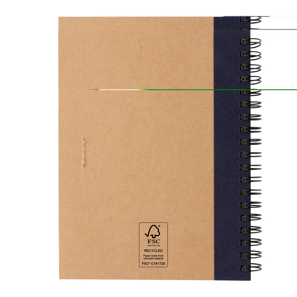 Rokovnik s olovkom Kraft spiralni P774.26 blue-5