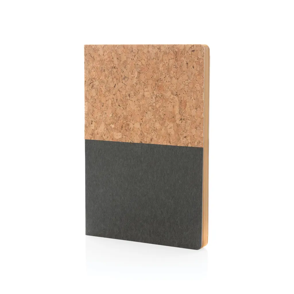 Rokovnik A5 od pluta P774.33 black-1