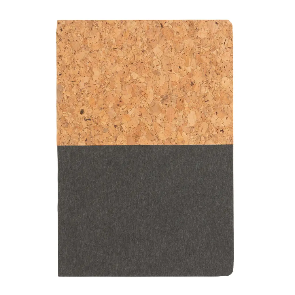 Rokovnik A5 od pluta P774.33 black-4