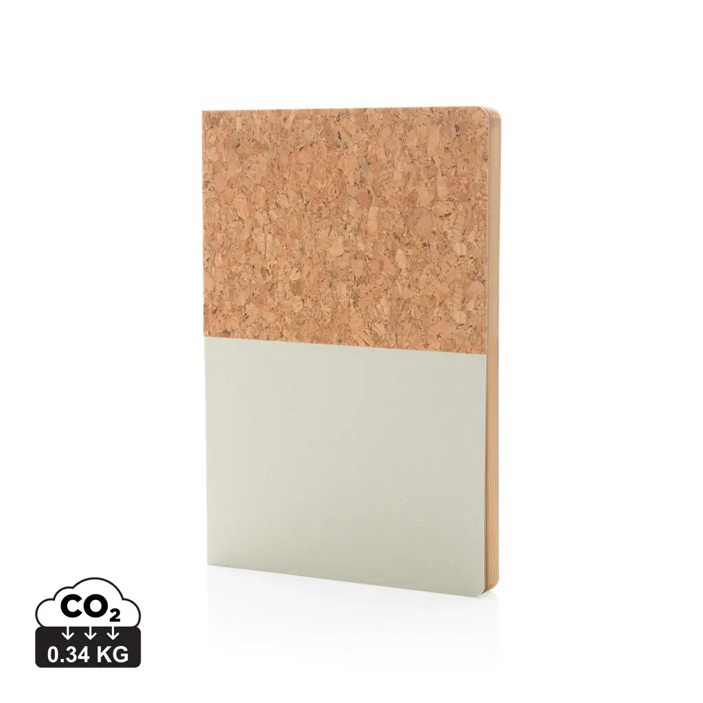 Rokovnik A5 od pluta P774.33 off white-0