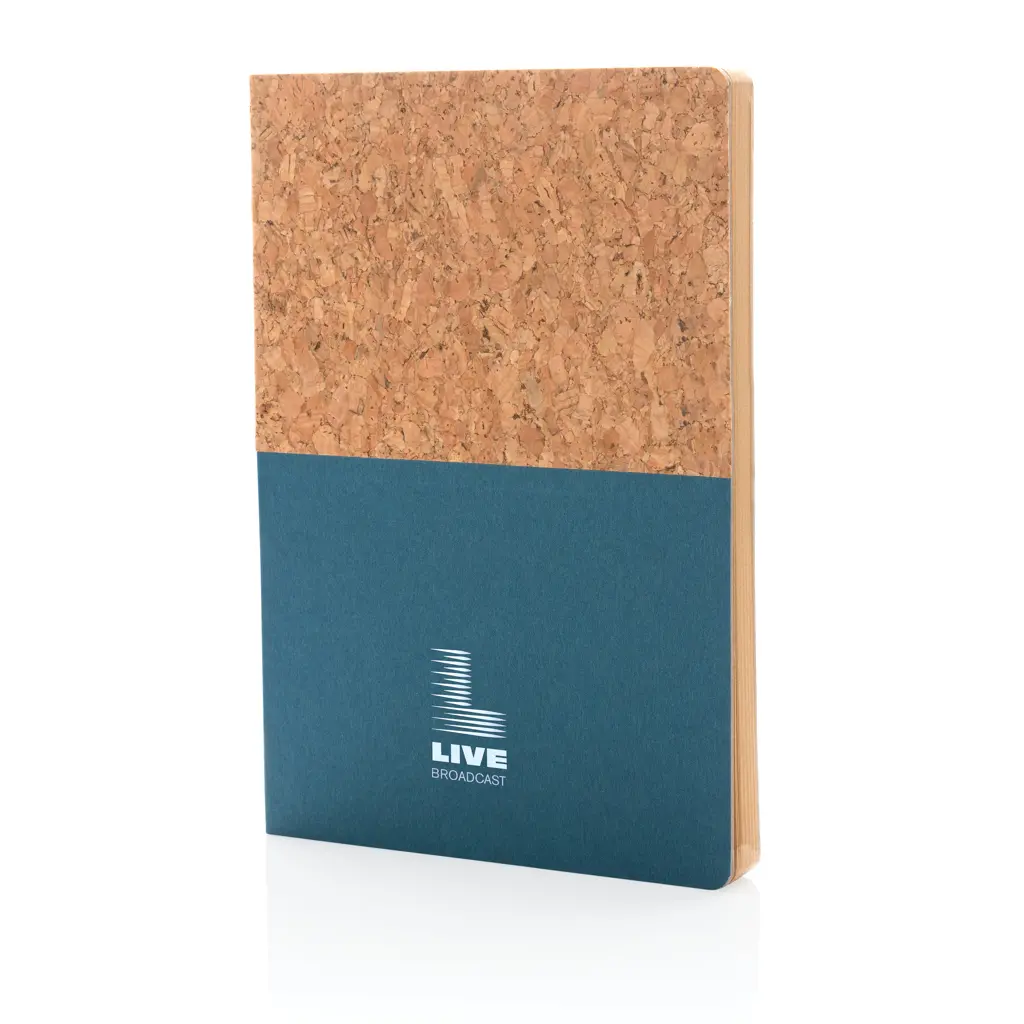 Rokovnik A5 od pluta P774.33 blue-3