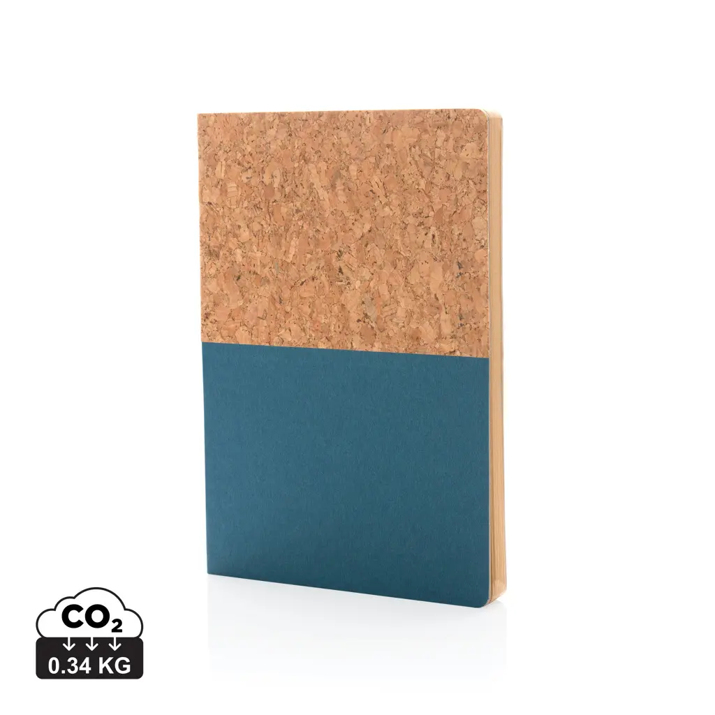 Rokovnik A5 od pluta P774.33 blue-0