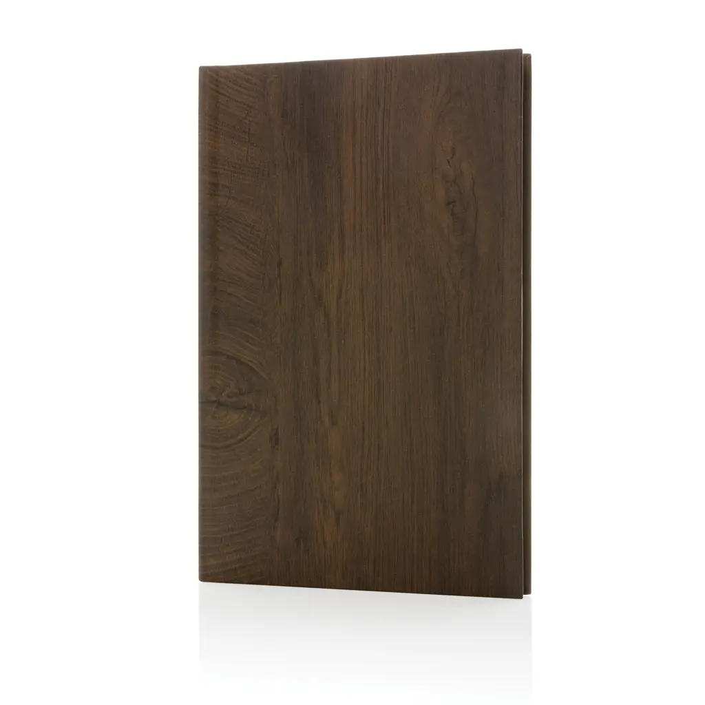 Kavana drvo print Rokovnik A5 P774.36 dark brown-1