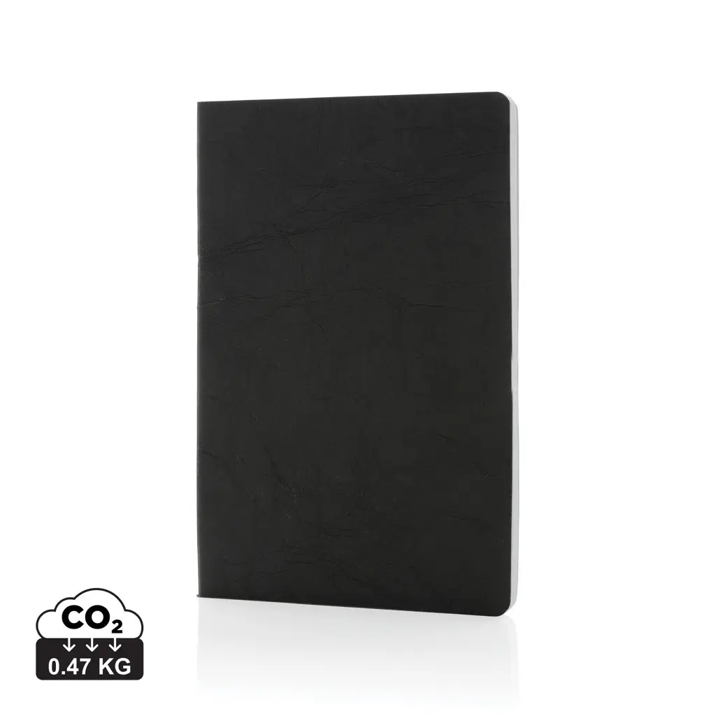 Rokovnik od recikliranog papira Salton A5 GRS P774.48 black-0