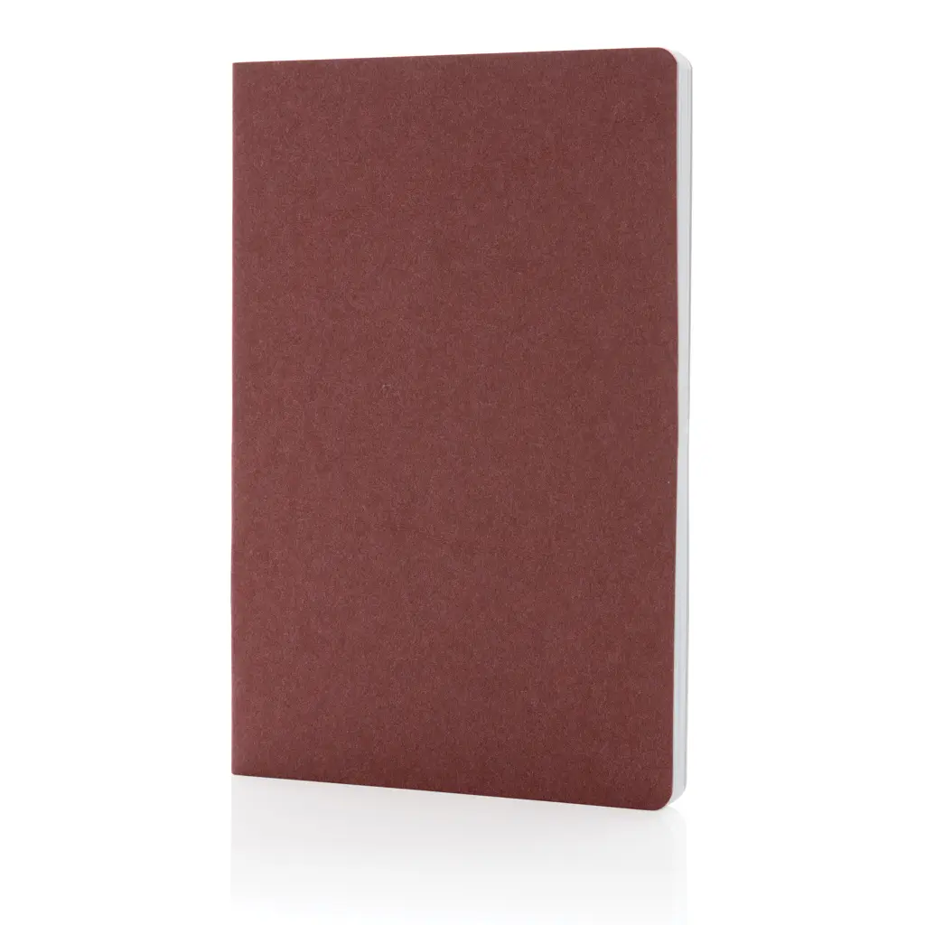 Rokovnik od recikliranog papira Salton A5 GRS P774.48 cherry red-1