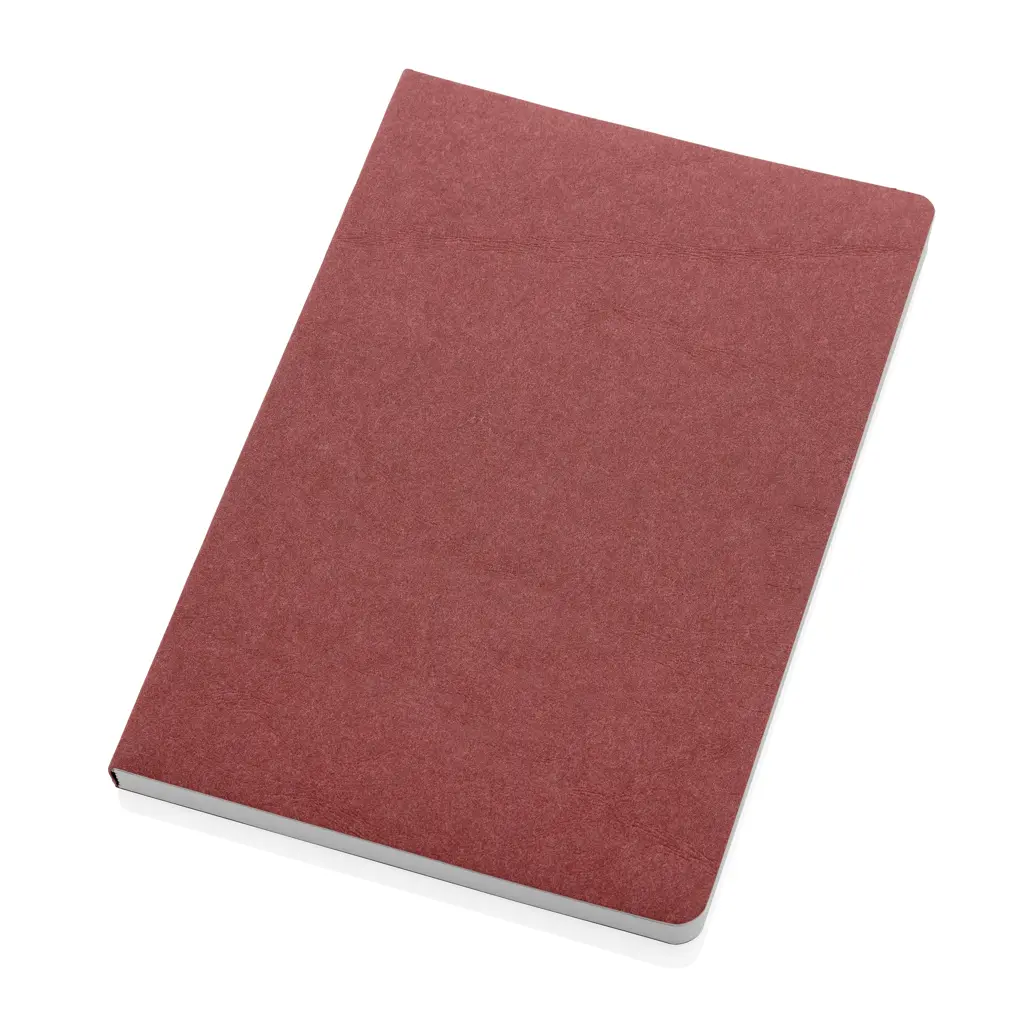 Rokovnik od recikliranog papira Salton A5 GRS P774.48 cherry red-2