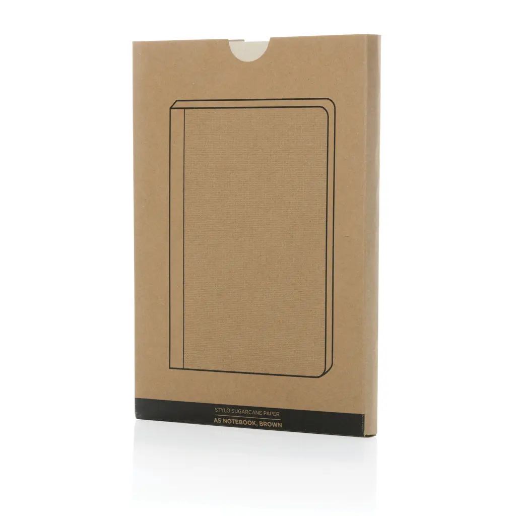 Rokovnik A5 od šećerne trske Stylo Bonsucro P774.55 brown-12