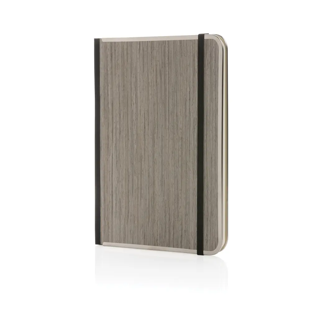 Rokovnik s drvenim koricama A5 Treeline P774.57 grey-1