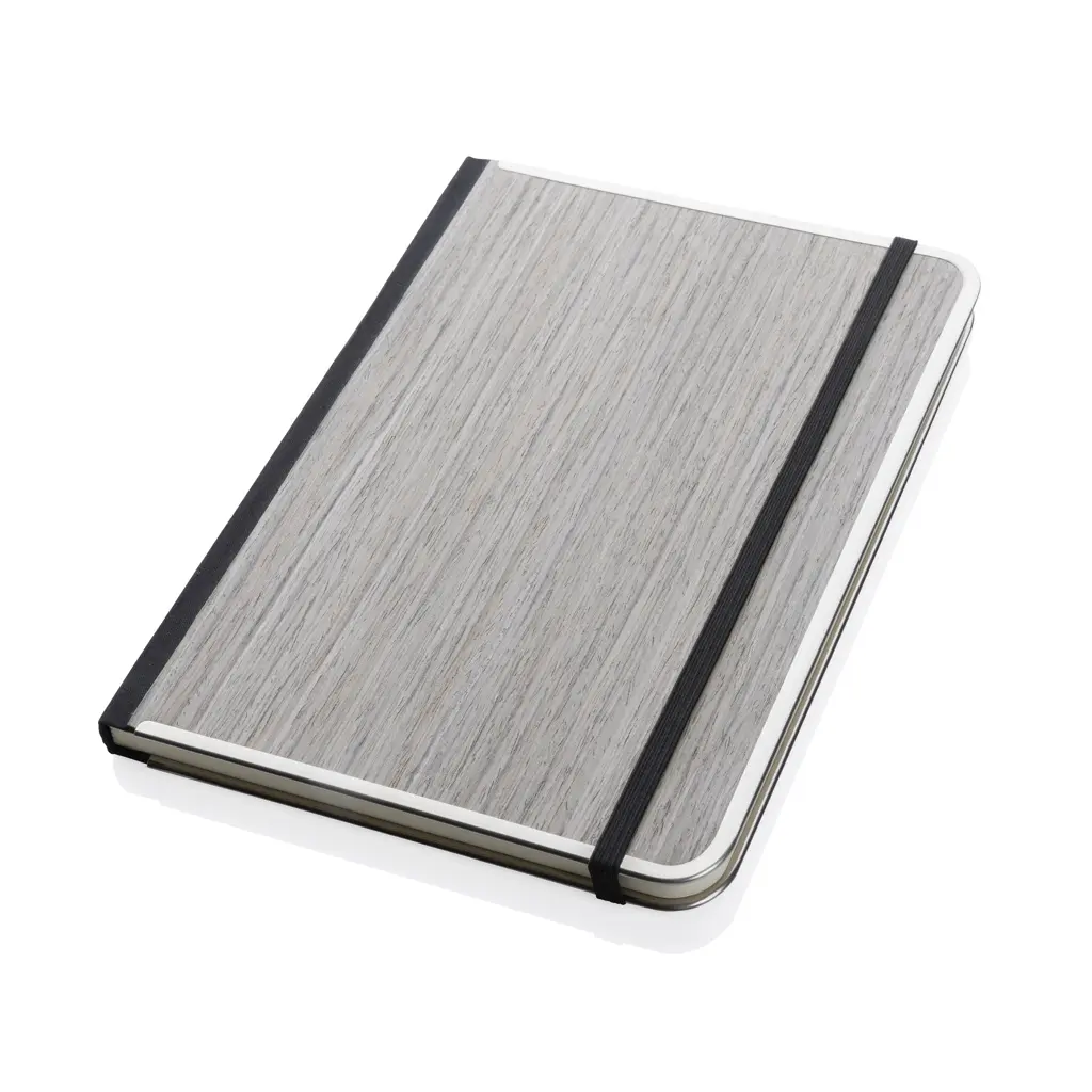 Rokovnik s drvenim koricama A5 Treeline P774.57 grey-2
