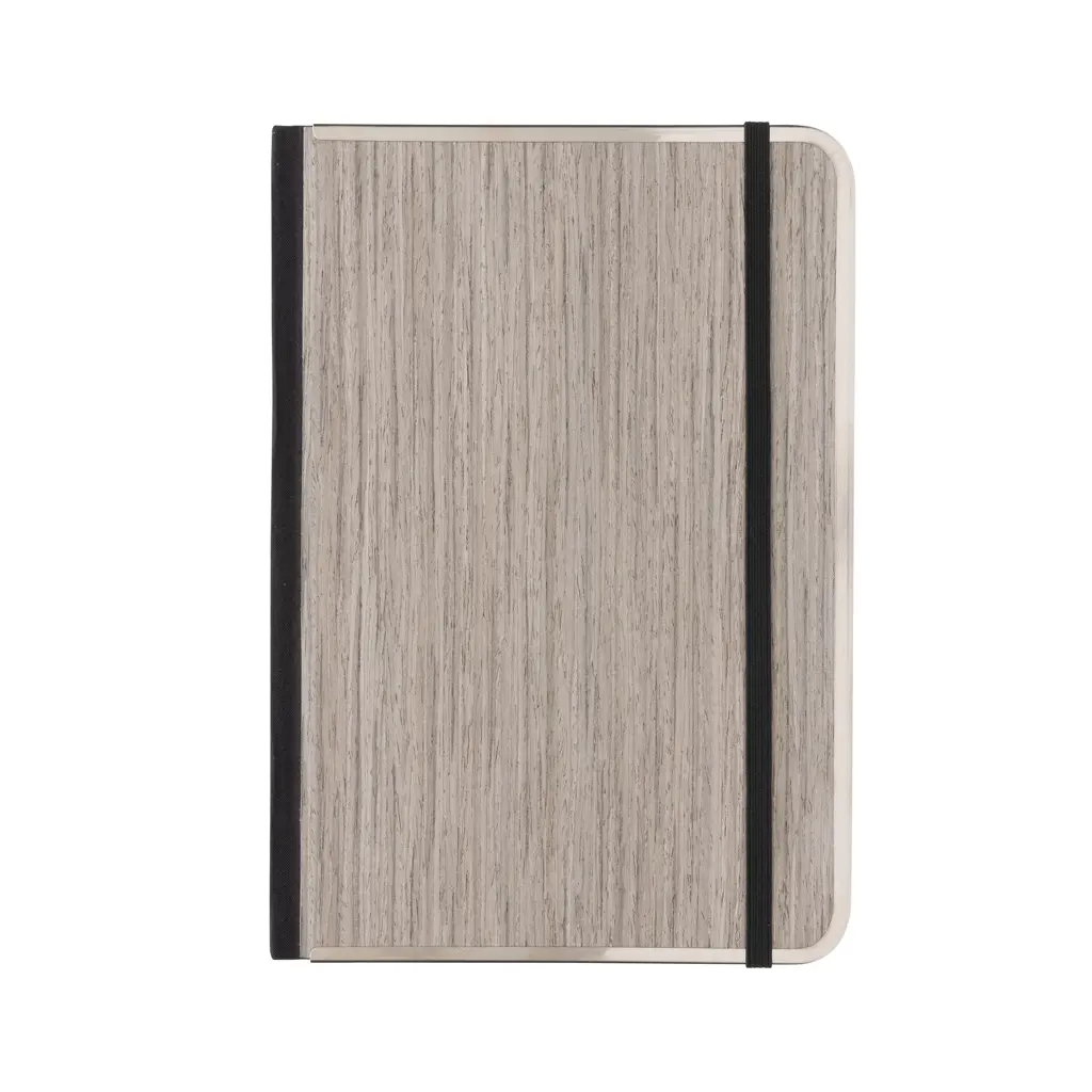 Rokovnik s drvenim koricama A5 Treeline P774.57 grey-5