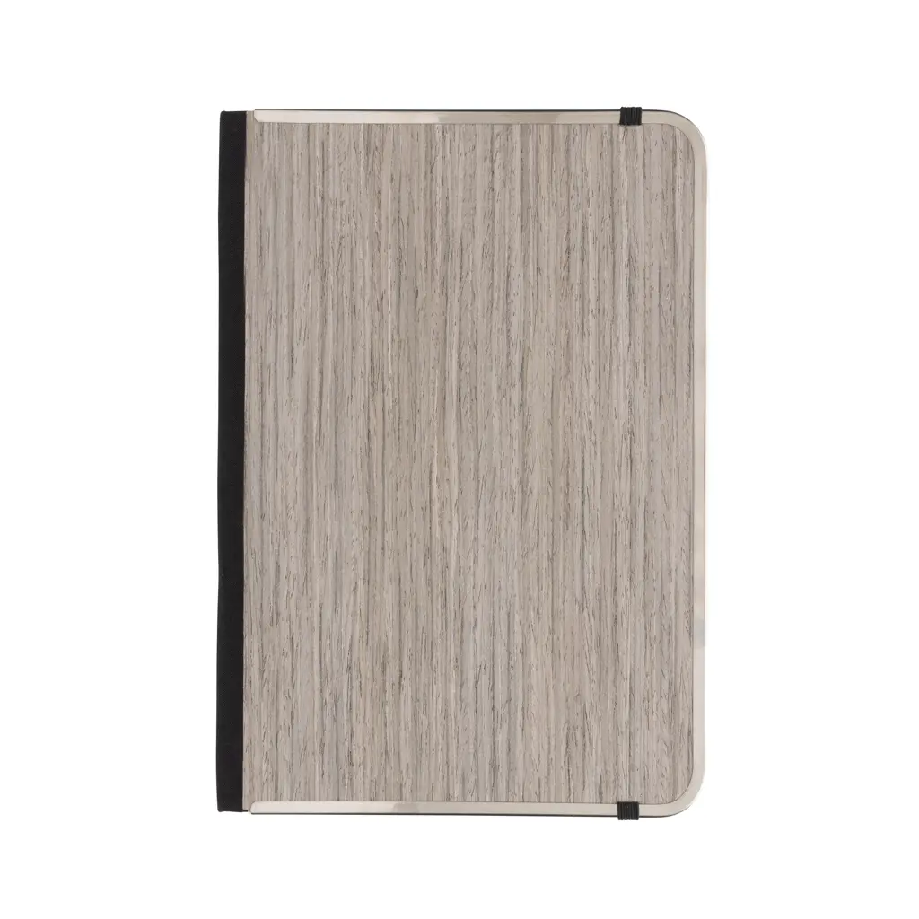 Rokovnik s drvenim koricama A5 Treeline P774.57 grey-6