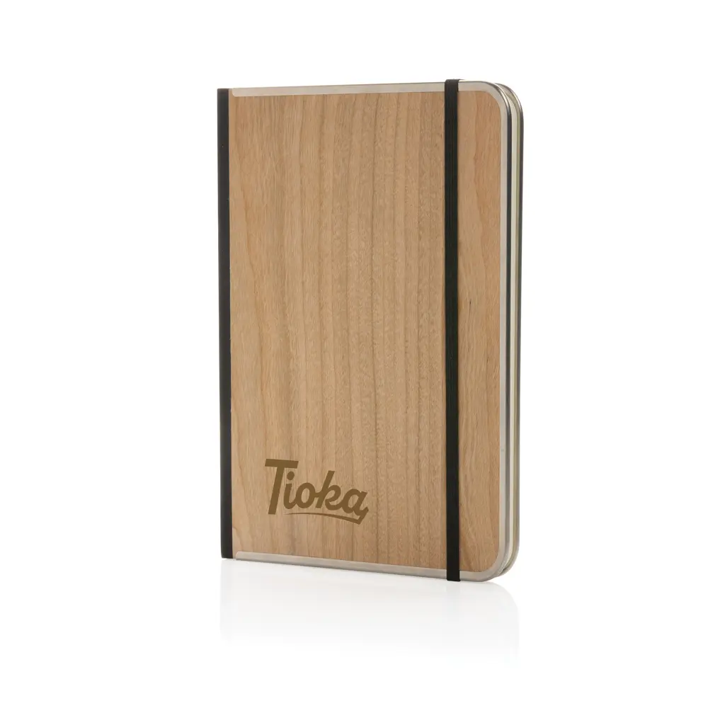 Rokovnik s drvenim koricama A5 Treeline P774.57 brown-3