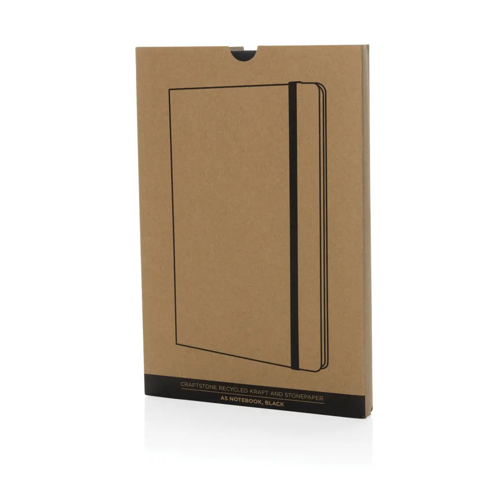 Rokovnik A5 od kamenog papira Craftstone P774.59 black-8