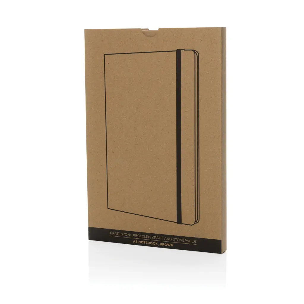 Rokovnik A5 od kamenog papira Craftstone P774.59 brown-8