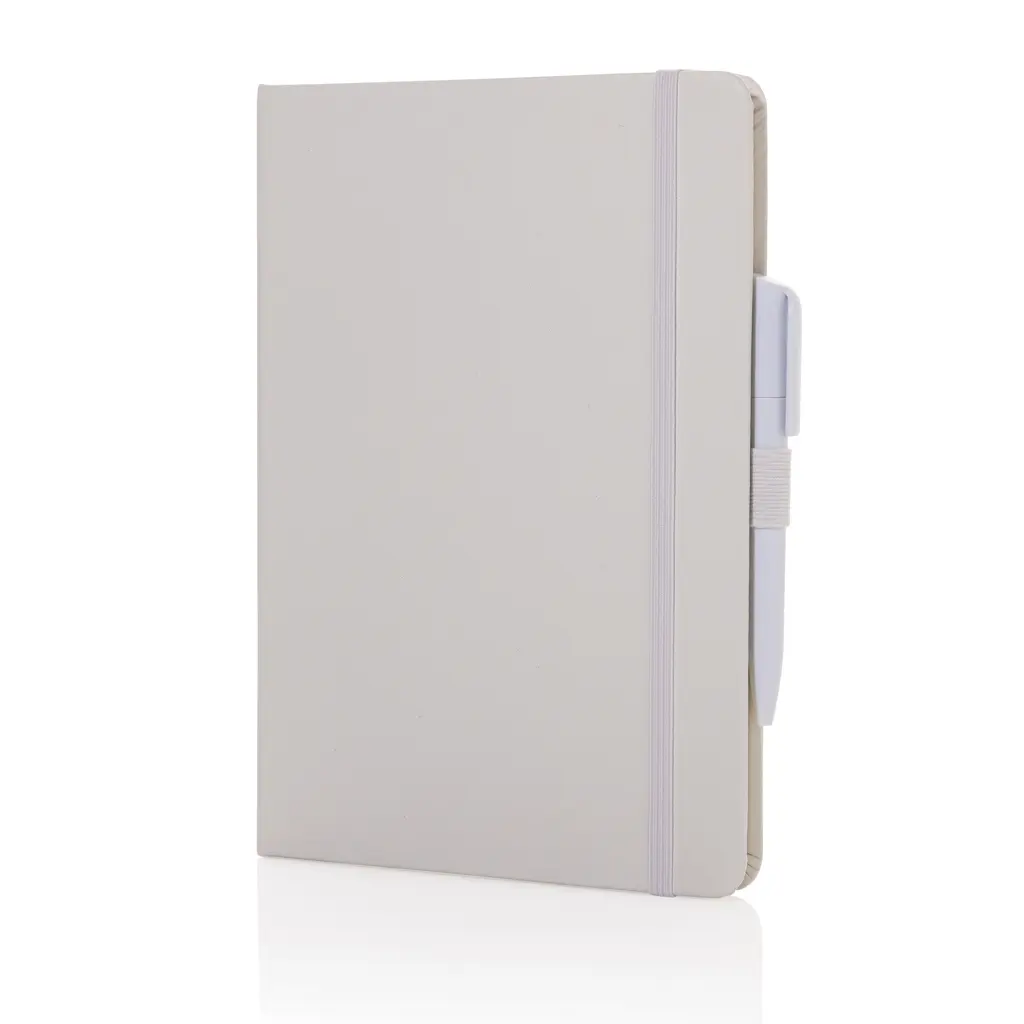 Rokovnik od lijepljene kože Sam A5 RCS P774.60 white-2