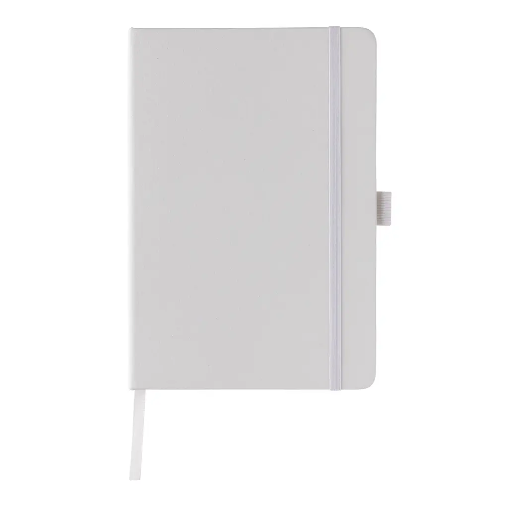 Rokovnik od lijepljene kože Sam A5 RCS P774.60 white-6