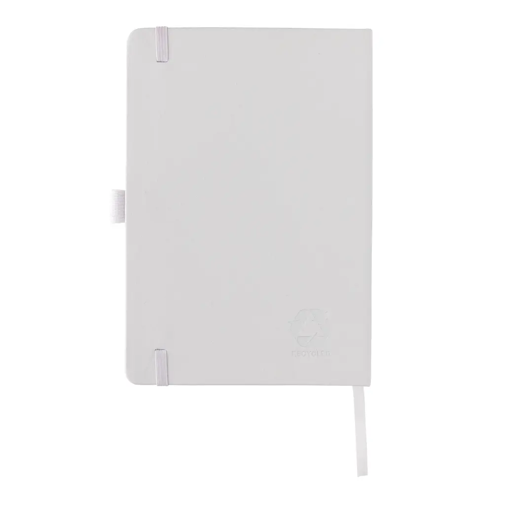 Rokovnik od lijepljene kože Sam A5 RCS P774.60 white-7