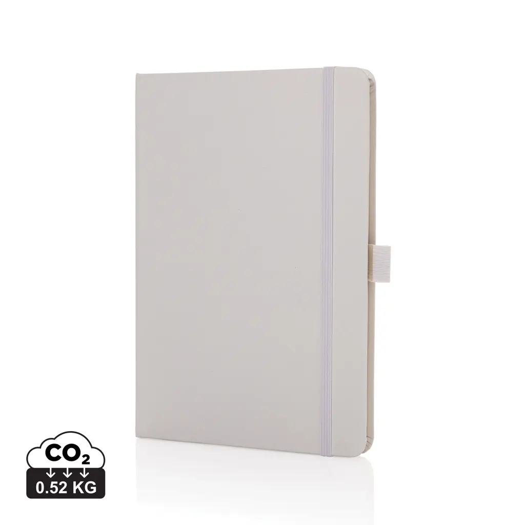 Rokovnik od lijepljene kože Sam A5 RCS P774.60 white-0