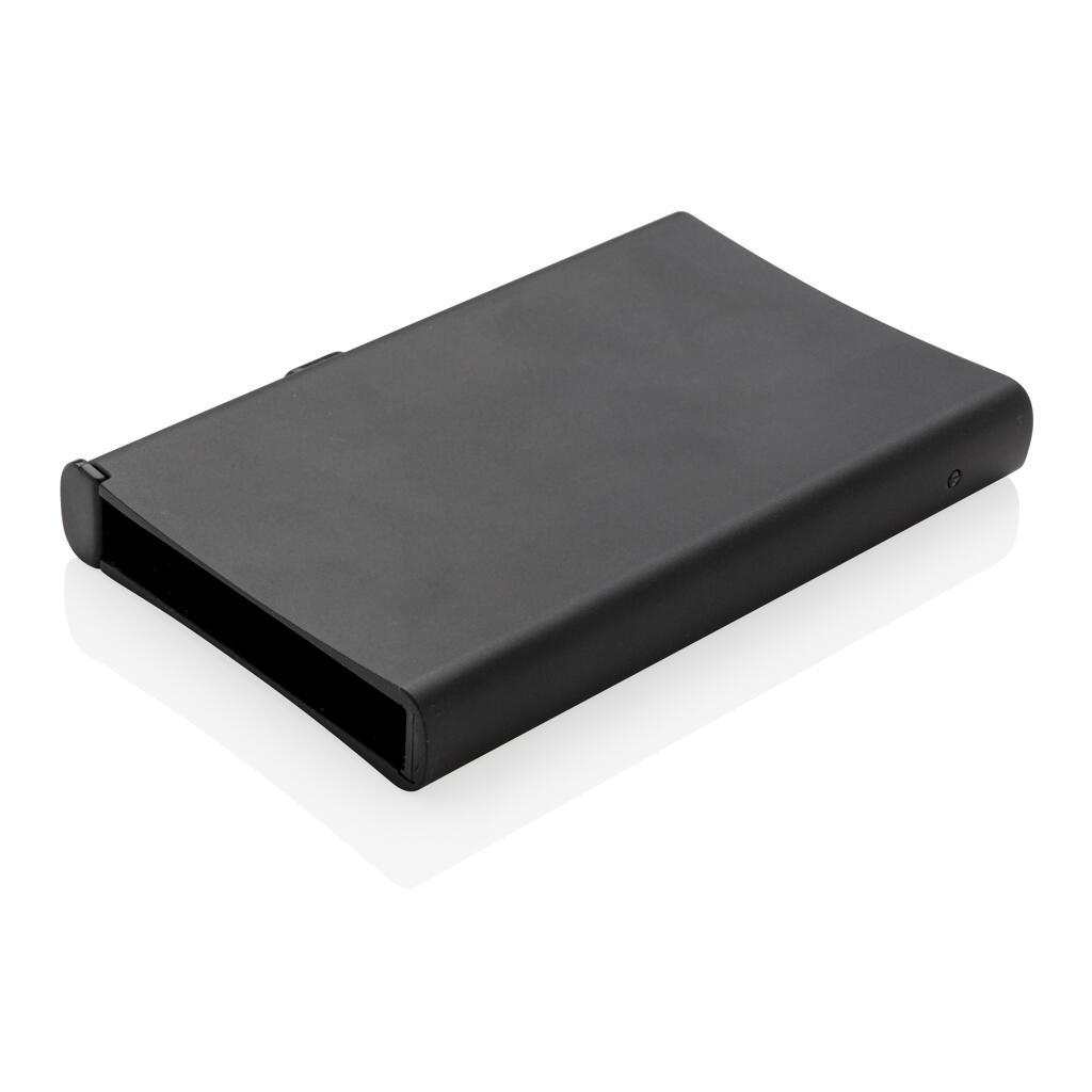 Aluminijski euti za kartice s RFID zaštitom P820.04 black-4