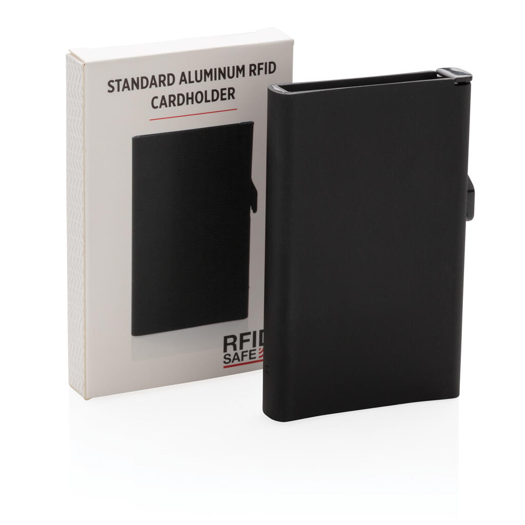 Aluminijski euti za kartice s RFID zaštitom P820.04 black-8
