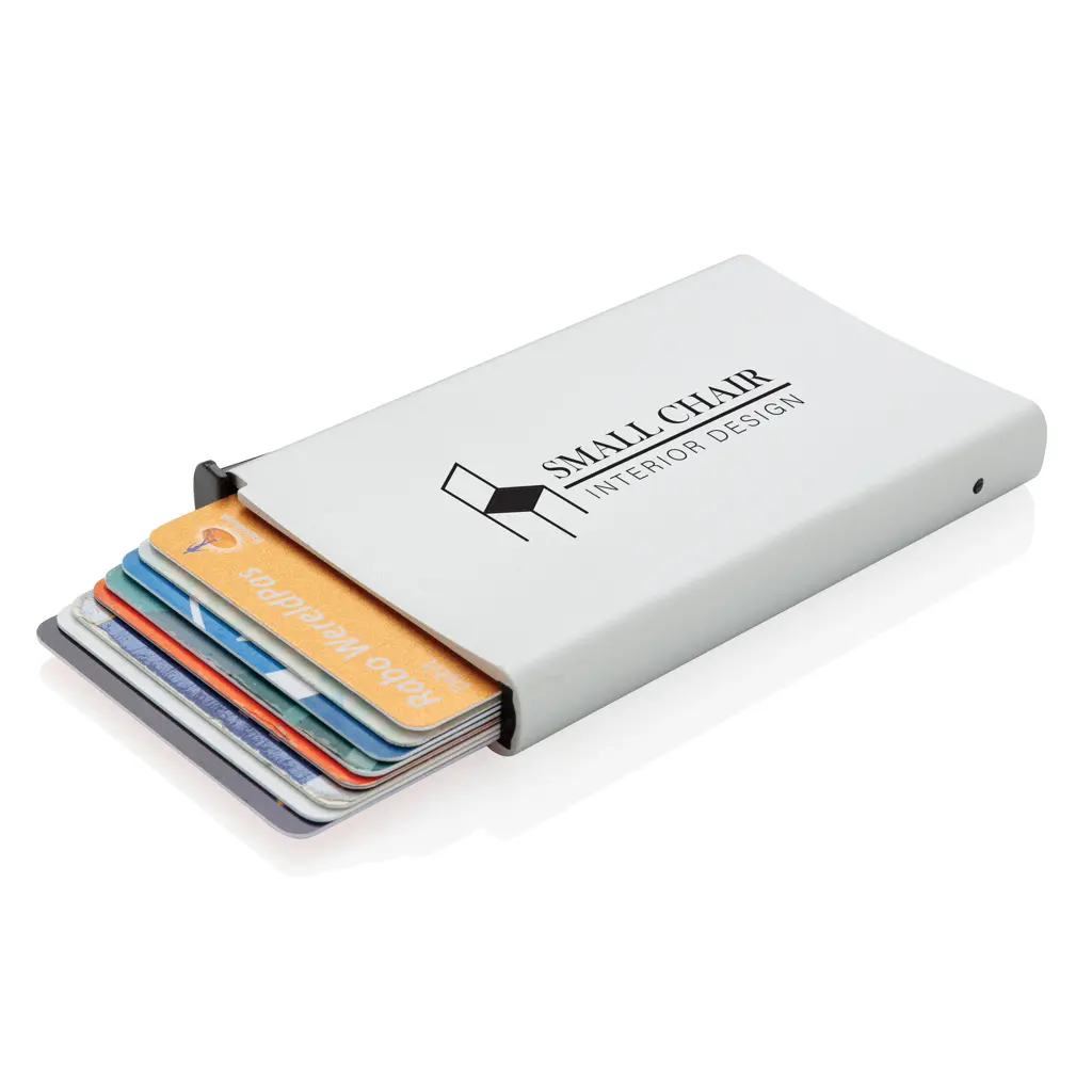 Aluminijski euti za kartice s RFID zaštitom P820.04 silver-3