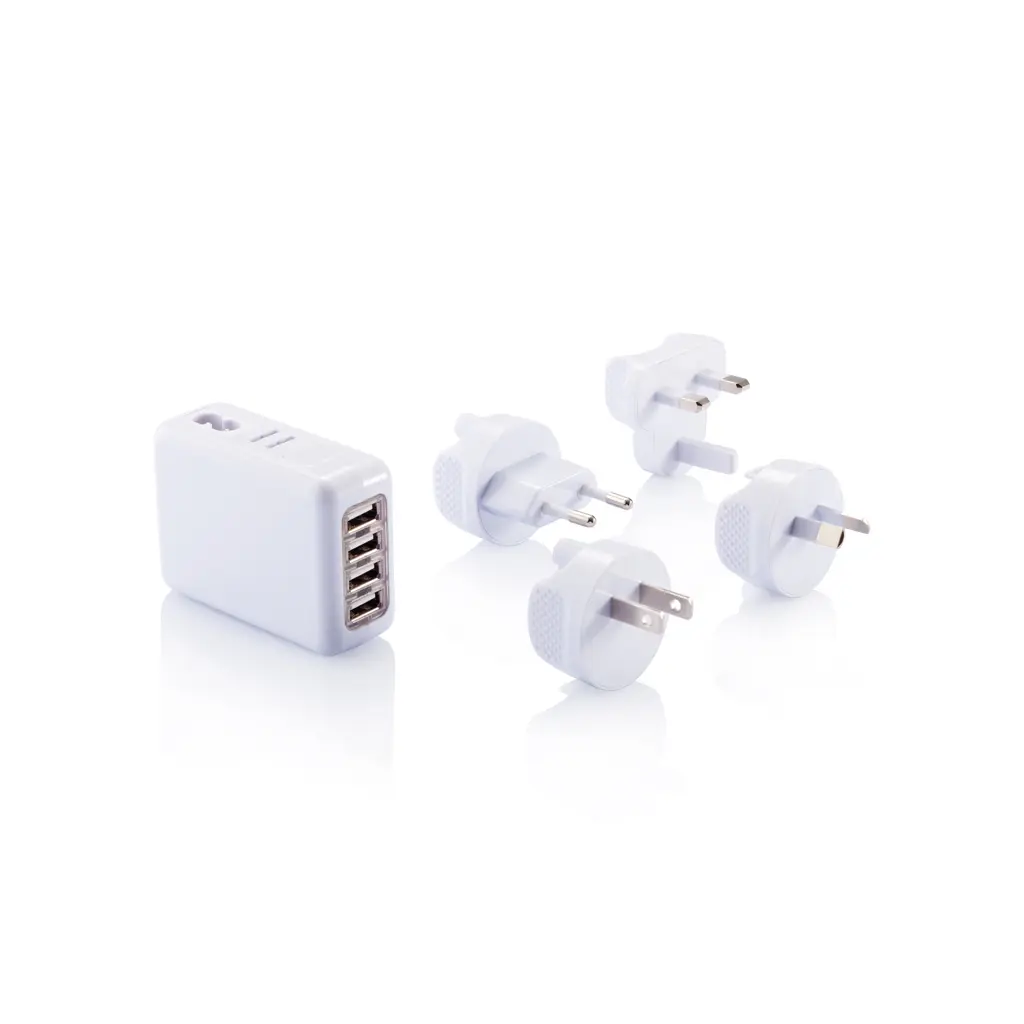 Putni priključak s 4 USB ulaza P820.37 white-1