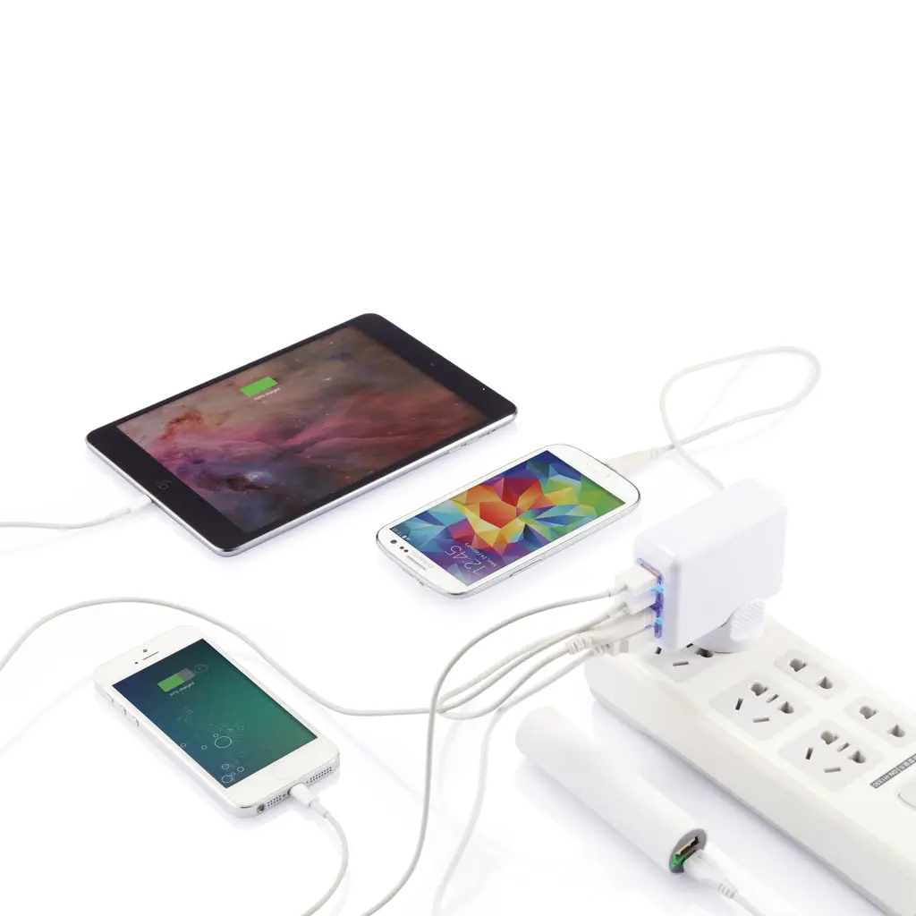 Putni priključak s 4 USB ulaza P820.37 white-4