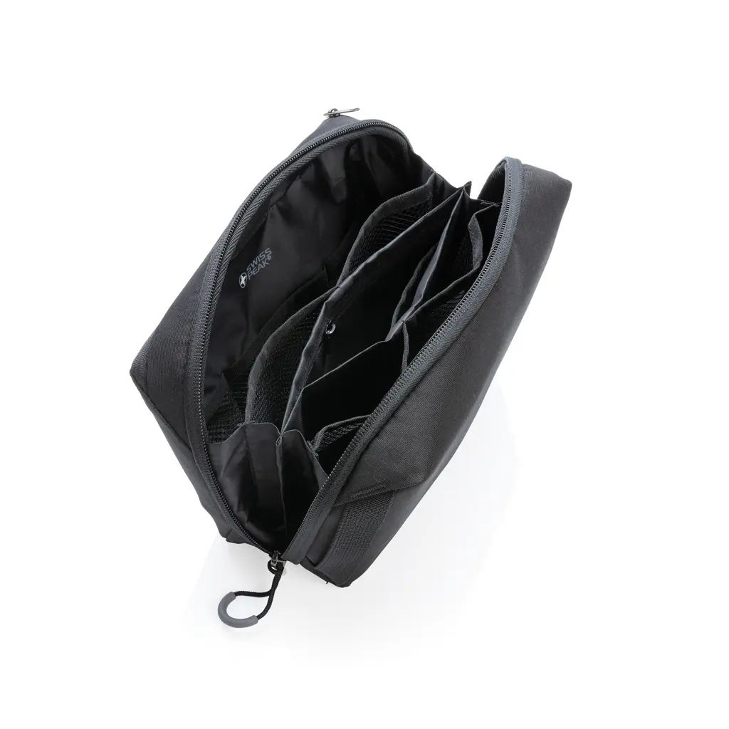 Torbica s puno pretinaca Swiss Peak AWARE™ P820.39 black-5