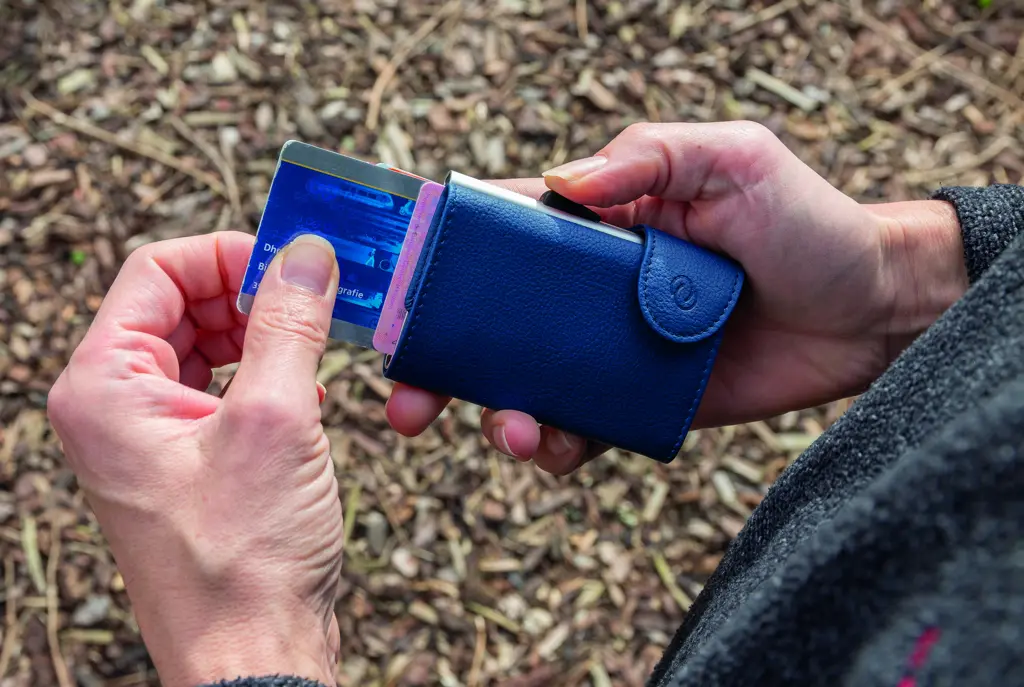 Držač kartica i novčanik C-Secure RFID P850.51 blue-14