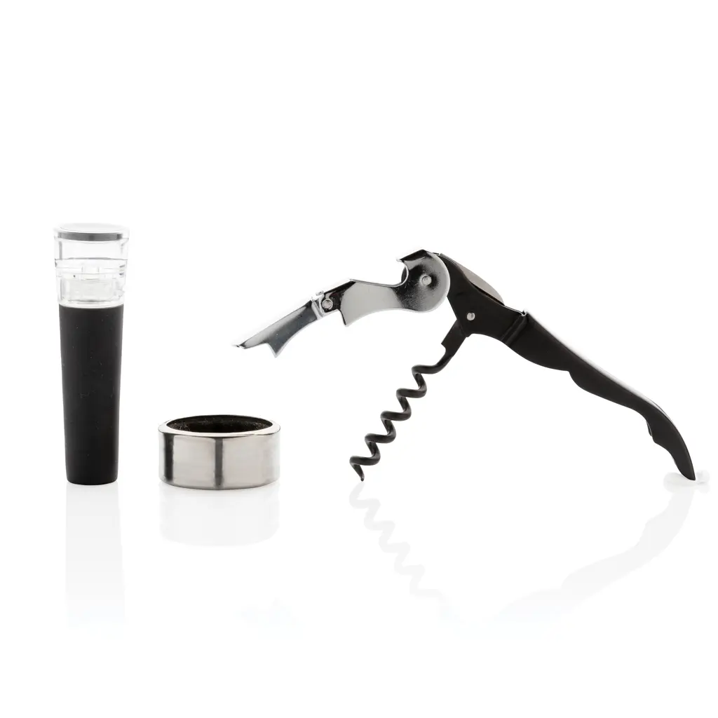 Vinski set od 3 kom Vino Sommelier P911.07 silver-4