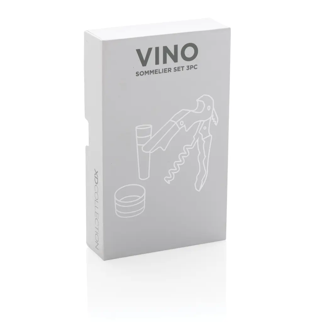 Vinski set od 3 kom Vino Sommelier P911.07 silver-11