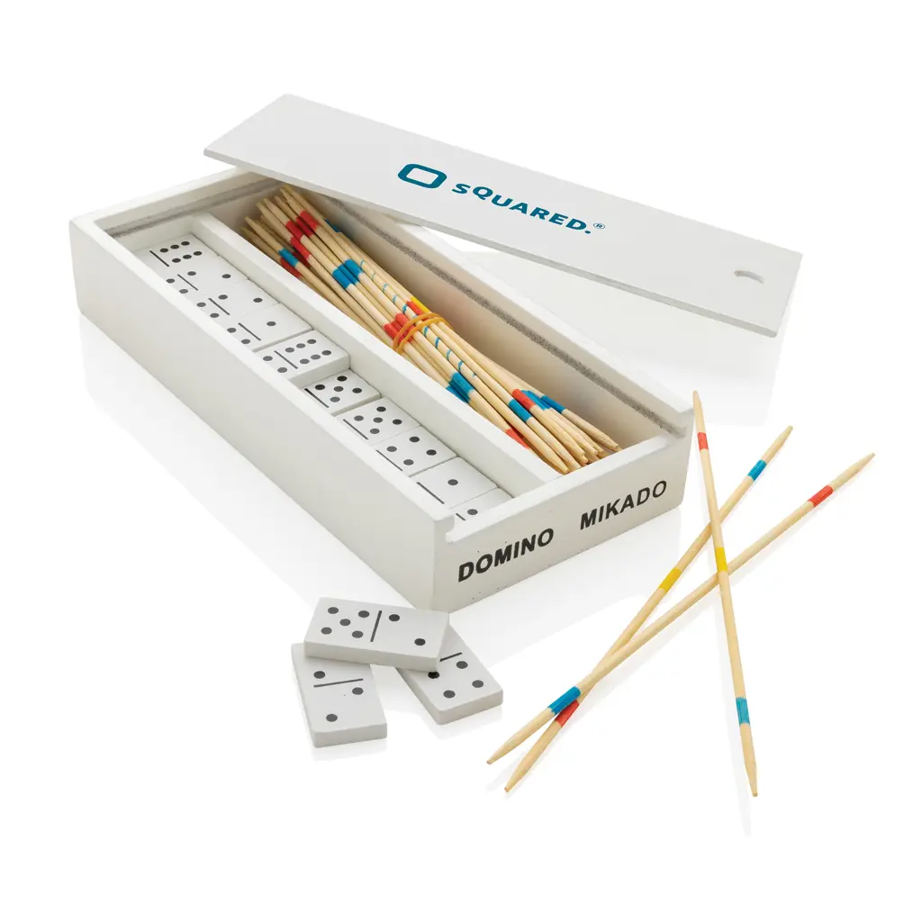 Mikado/domino u drvenoj kutiji Deluxe P940.15 white-3
