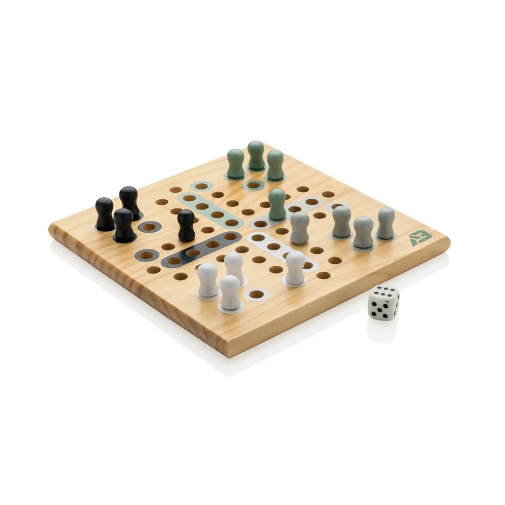 Drvena igra Čovječe ne ljuti se P940.27 brown-3