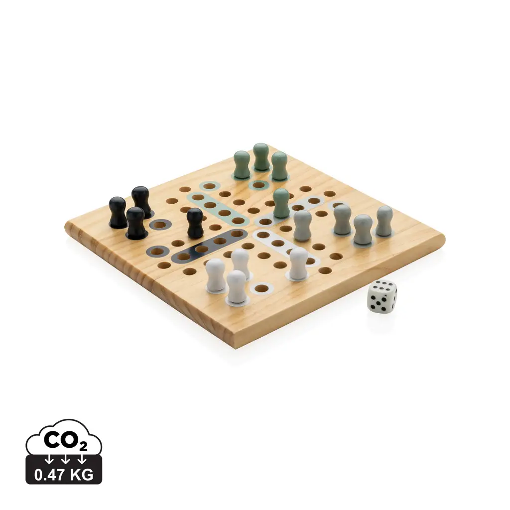 Drvena igra Čovječe ne ljuti se P940.27 brown-0