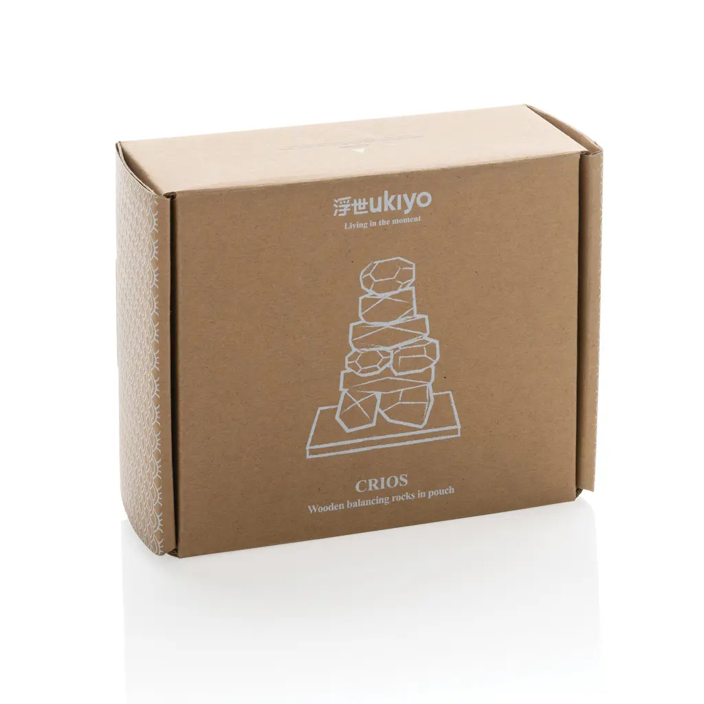 Drvene kocke za igru Ukiyo P940.29 brown-8