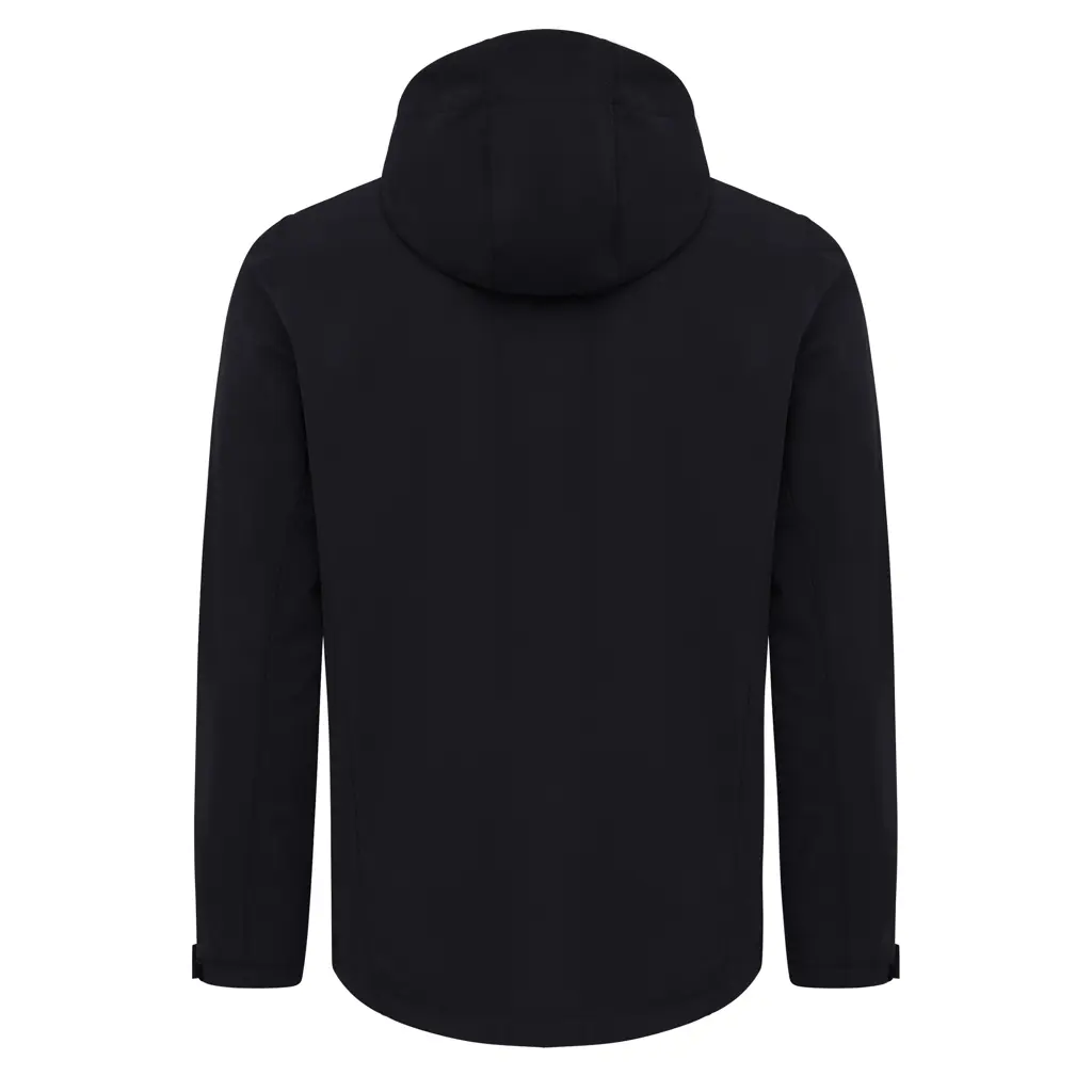 Iqoniq Makalu muška jakna od mekane školjke od recikliranog poliestera T1700 black 4XL-6