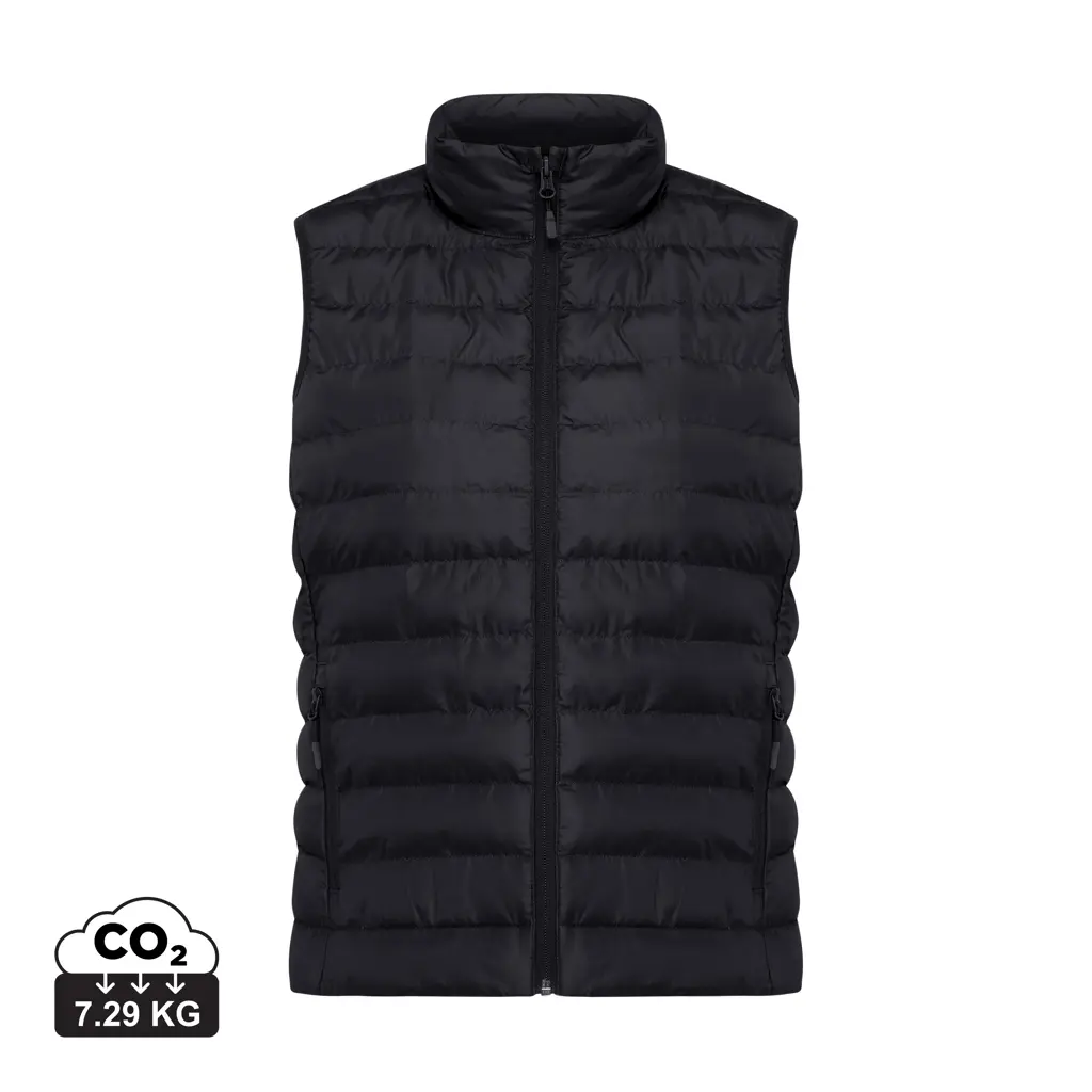 Iqoniq Meru ženski grijač za tijelo od recikliranog poliestera T4702 black L-0