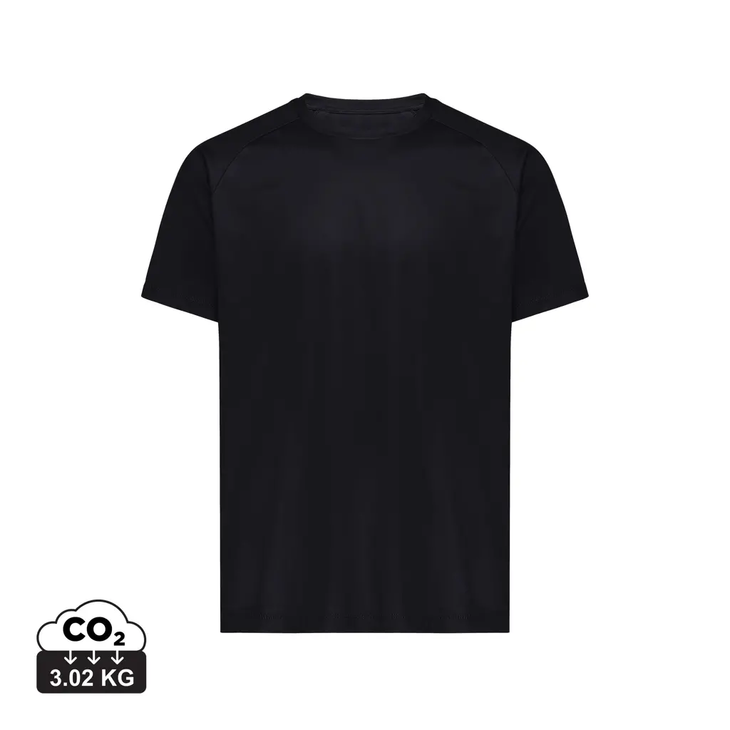Brzo sušeća sportska majica od recikliranog poliestera Iqoniq Tikal T9102 black 4XL-1
