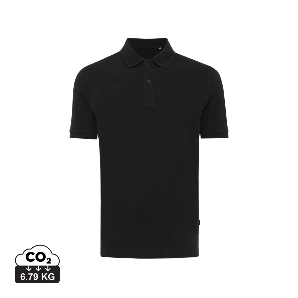 Iqoniq Yosemite pique polo majica od recikliranog pamuka T9200 black 4XL-0