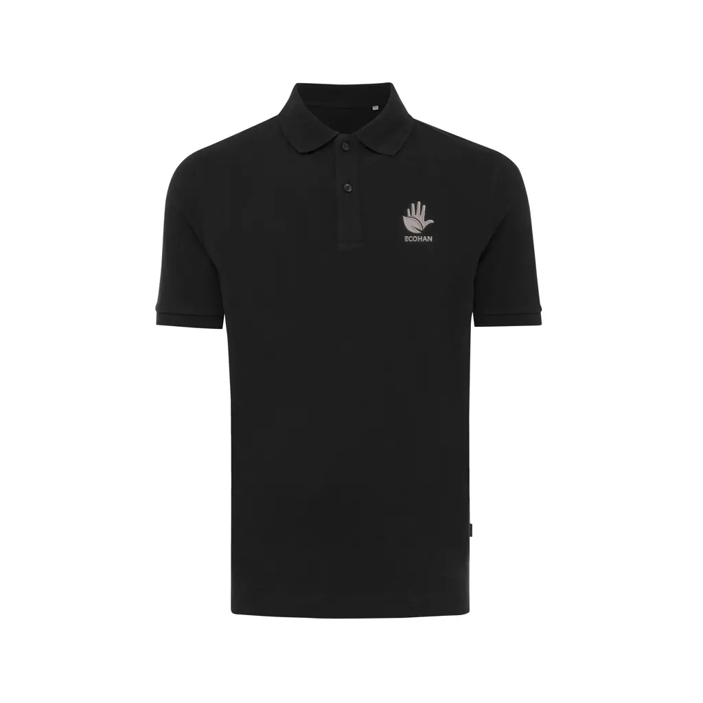 Iqoniq Yosemite pique polo majica od recikliranog pamuka T9200 black 4XL-8