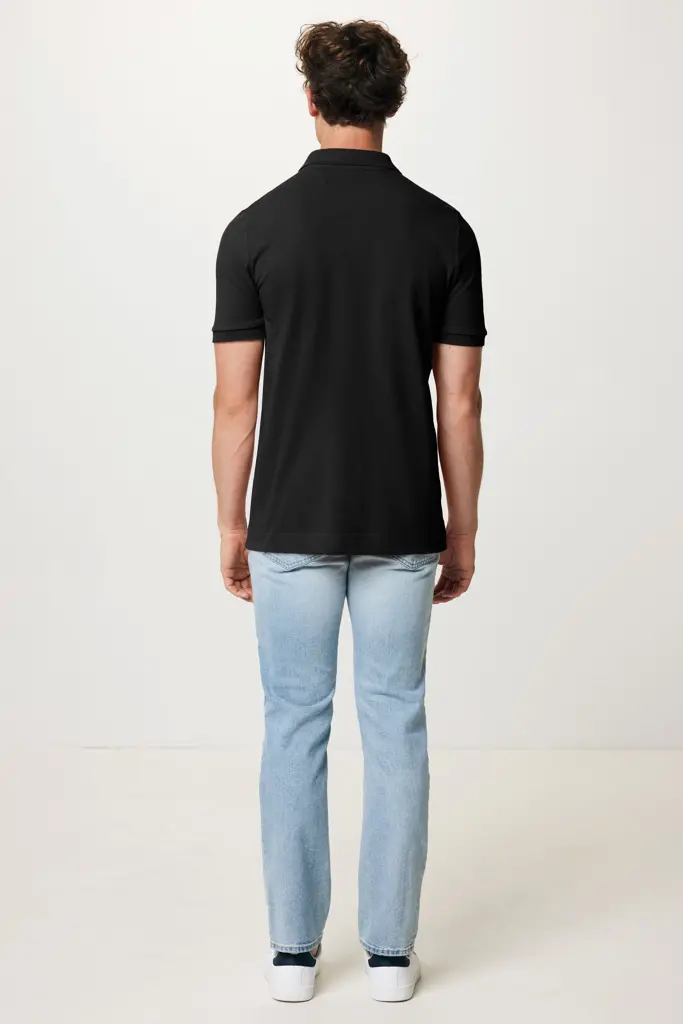 Iqoniq Yosemite pique polo majica od recikliranog pamuka T9200 black 4XL-12