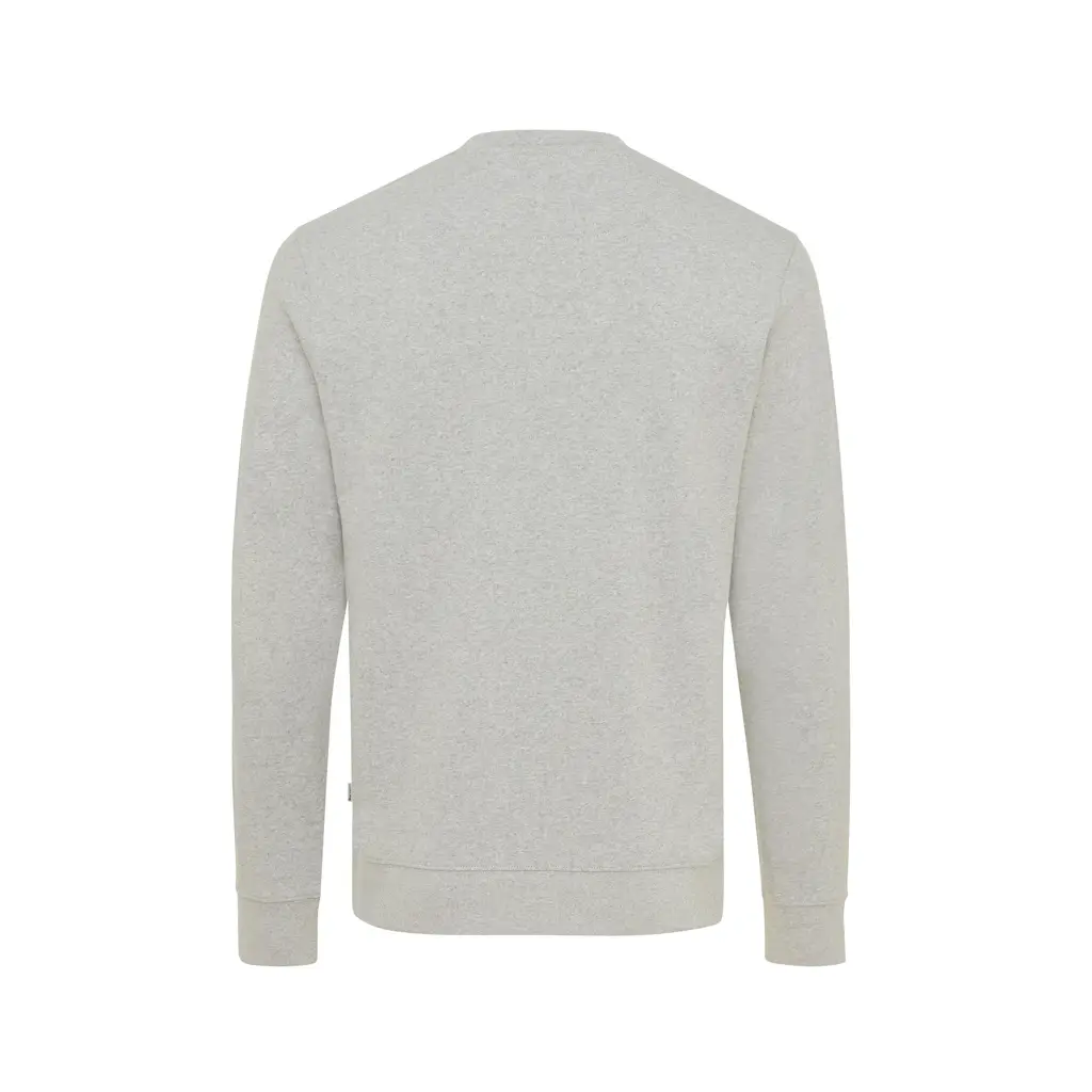 Okrugli ovratnik od recikliranog pamuka Iqoniq Denali T9301 heather grey 4XL-6