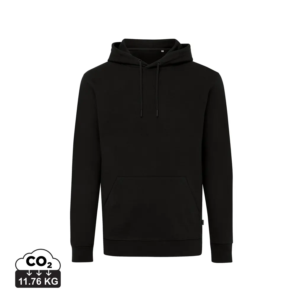 Iqoniq Jasper majica s kapuljačom od recikliranog pamuka T9400 black 4XL-2
