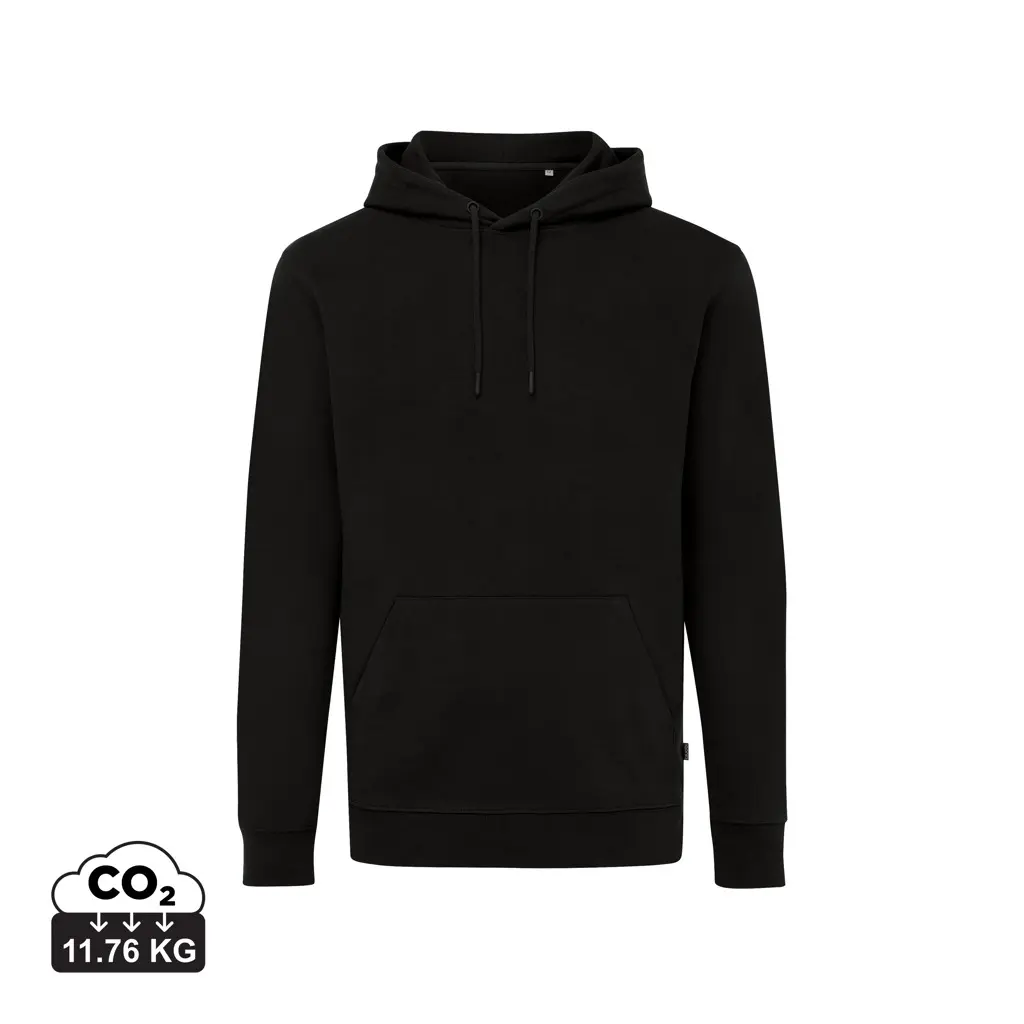 Iqoniq Jasper majica s kapuljačom od recikliranog pamuka T9400 black 4XL-0
