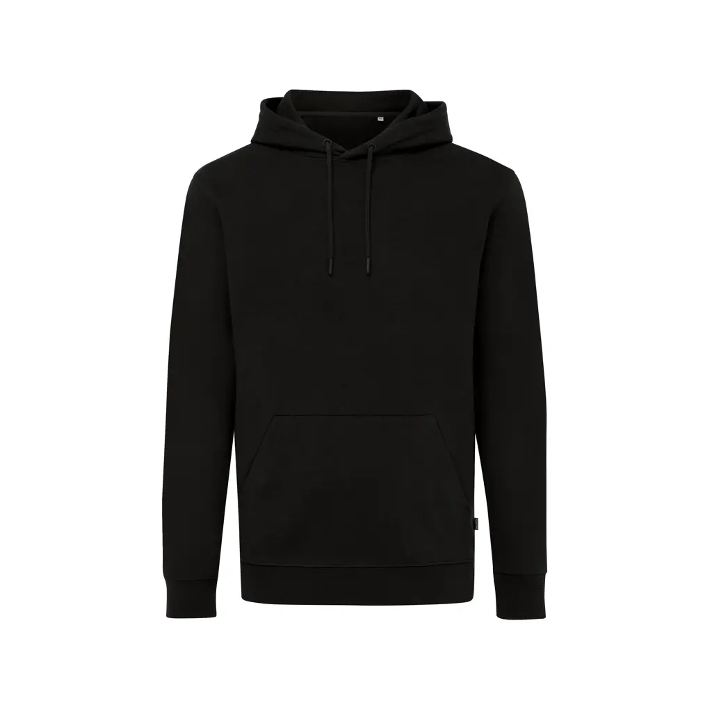 Iqoniq Jasper majica s kapuljačom od recikliranog pamuka T9400 black 4XL-4